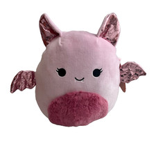 (NWT) Squishmallows Halloween Pink Sheena The Bat Soft & Plush 7.5