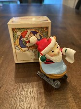 VINTAGE 1983 AVON MERRY MOUSE CHRISTMAS ORNAMENT - IN BOX picture