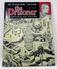 Jack Kirby Gil Kane The Prisoner Art Edition Hardcover 13x17 Large RARE picture