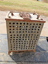 Early 1900's cast iron rheostat box from the Wm. H. Swanson Film Motion Pictures picture