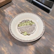 Vintage Royal China Jeannette Apple Pie Plate picture