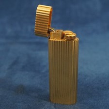 Must de Cartier Gold Plated Lighter, For Parts or Repair -  USA picture
