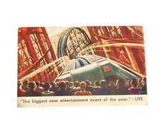 Vintage Postcard AD CINERAMA  