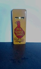 Antique Red Goose Tin Litho Whistle Nm Usa picture