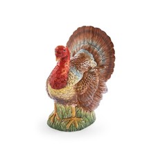 Spode 96oz TurkeyShaped Soup Tureen  Dolomite Thanksgiving Serveware | Large ... picture