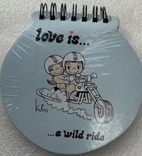 2009 Kim Casali Love… A Wild Ride Note Pad Round Vintage SEALED New picture
