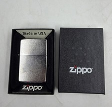 Zippo Classic Pocket Lighter - 207 REGULAR STREET CHROME NEW IN BOX picture