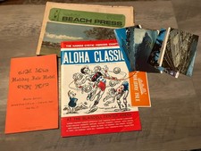 VTG 1970s Hawaii Ephemera Lot Magazine Newspaper + Postcards Menu picture