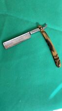 antique/Vintage J B F Champlin and Sons Straight Razor  Black Tang picture