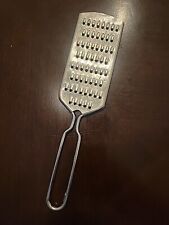 Vintage Nutbrown Stainless Steel Grater MADE IN ENGLAND 9.25