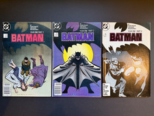 Batman 404 405 407 Frank Miller Year One David Mazzucchelli DC 1987 comic lot picture