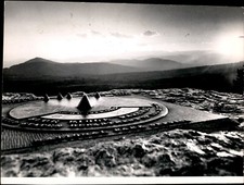 LG83 1970 Original Bruce Roberts Oversize Photo BLUE HAZE OF THE SMOKY MOUNTAINS picture