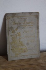 Everlasting Silver Leaves Table Mountain South Africa collectible souvenir picture