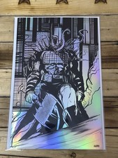 Venomized Absolute Batman Gorkem Demir Silver Foil Art Book - 44 /50 picture