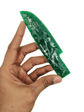 Handcrafted Green Jade Obsidian Knife Chakra Healing Crystal Blade,Glass 5.5-6