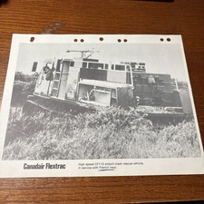 VTG Canadair Flextrac CF 110 Airport Crash Rescue Military Vehicle Photo Sheet picture