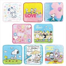 Peanuts Snoopy Charlie Brown Woodstock Lovely mini towel 8 Types Set 20 cm picture