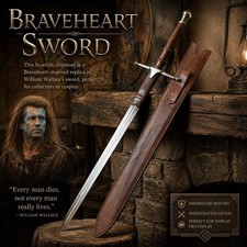 Sword of Braveheart William Wallace Scottish Claymore Premium Christmas Gift Him picture