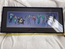 1994 Warner Bros Batman Villains of Gotham City Sericel #152/5000 Framed COA picture