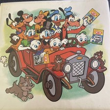 Vintage Walt Disney Take-A-Tape-Along Storyteller Cassette Tape & Book Set Case picture