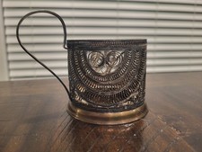 Vintage Soviet Tea Glass Holder Podstakannik USSR 1970s picture