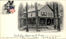 Mt. McGregor NY Cottage Where General Grant Died c1900s-10s Vintage Postcard bhn picture