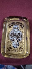 Antique 1890s Wolff-American Bicycle Glass Advertising Paperweight NY Cycle Boom picture