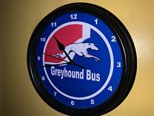 GreyHound Bus Depot Driver Bar Man Cave Advertising Clock Sign picture