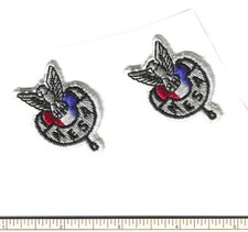 EV SCOUT BSA NESA NATIONAL EAGLE SCOUT ASSOCIATION SMALL STICKER PATCH 2 EACH  picture