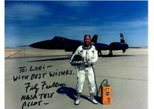 FITZHUGH FITZ FULTON Autographed Signed 5x7 NASA TEST PILOT Photograph - To Lori picture