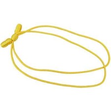 ARMY CAMPAIGN HAT CORD ENLISTED GOLD RAYON WITH YELLOW ACORNS picture
