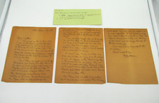 1887 Lafcadio Hearn ALS Unpublished New Orleans Letter Signed Some Chinese Ghost picture