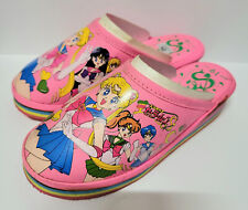 Vintage Old Sailor moon Anime children's sandals Pink Usagi Rare picture