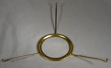Oil lamp brass shade spider ring Aladdin lamps 2 5/8 inch x 10 inch    15 picture