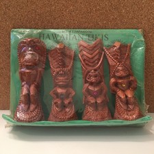 COCO JOE'S 4 TIKI SET NEW IN PACKAGE picture