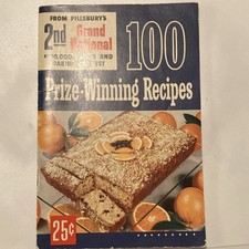 VTG 1951 Pillsbury 100 Prize-Winning Recipes Bakery & Baking Advertising Booklet picture