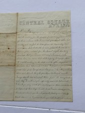 CIVIL WAR LETTER TO SOLDIER FROM LOVE ONE MENTIONS SOLDIERS GO HOME SICK picture