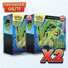 2x Pokemon TCG Delta Reign Elite Trainer Box ETB ✅ PRESALE ✅ picture