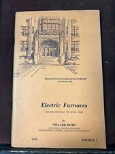 Electrical Work ICS Electric Furnices  Work Booklet BlkFlCb picture