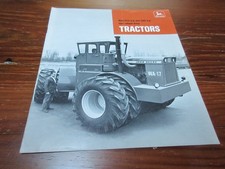 John Deere WA-17 & WA-14 Farm Tractor Brochure 12 Page Hard to Find This One picture