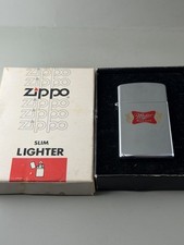 Miller High Life Beer Label Vintage 1980 HP Chrome Zippo Lighter New B83 picture