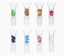 Glass Filter Tips with Gemstone Design (4 Pcs) picture