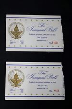 2 Eisenhower/Nixon Inaugural Ball Tickets January 20 1953 picture
