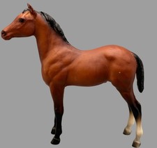 VINTAGE ‼️ Breyer #289 Bay Quarter Horse Foal, Standing Stock Horse Foal, GUC❣️ picture