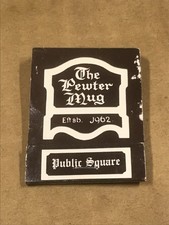 Vintage New/Unstruck The Pewter Mug - Matchbook, Matchcover picture