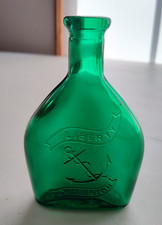 Vintage Liberty and Union Emerald Green Glass Bottle Made In Japan 5