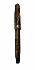 C. 1939 Parker Royal Challenger Double Jewel w/ Brown Herringbone Pattern picture