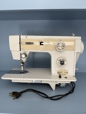 Vintage  ALCO A709-4 Zig Zag Sewing Machine Tested Working picture