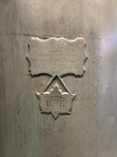 VINTAGE JOHN VAN RANGE COMPANY COFFEE URN 20 GAL 419 ELM STREET CINCINNATI OHIO picture