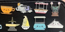 Disney Kingdom of Cute Attractions mystery 8 Pin Set picture